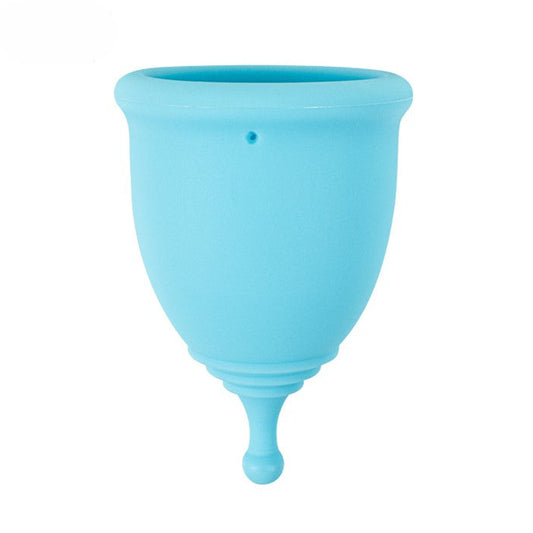 Classic Bell Menstrual Cup - Solid Blue