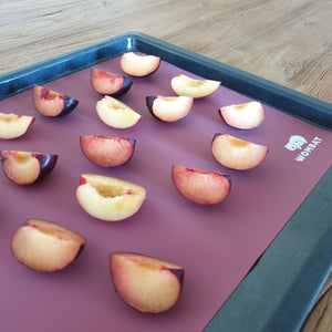Wombat Reusable Non-Stick Silicone Baking Mats - Pink (2 Pack)