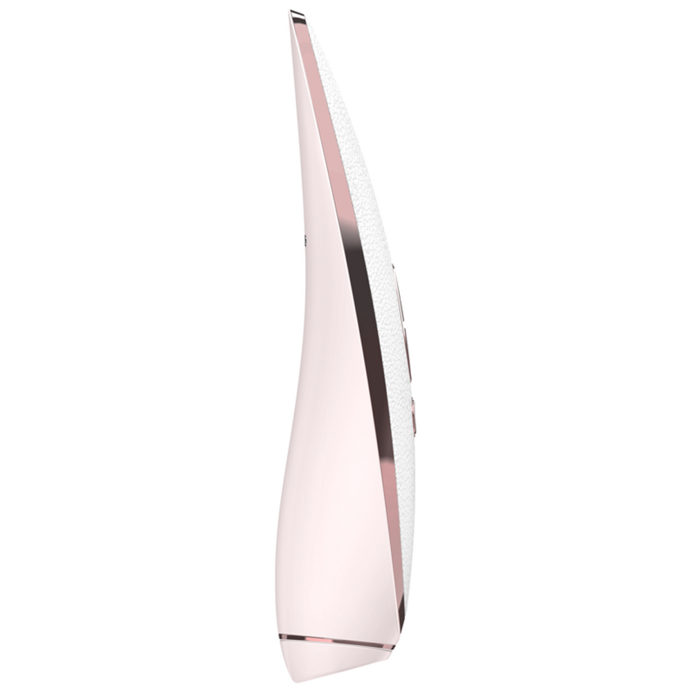 SATISFYER Luxury Air Pulse Stimulator + Vibrator -  Prêt-à-porter White and Rose Gold