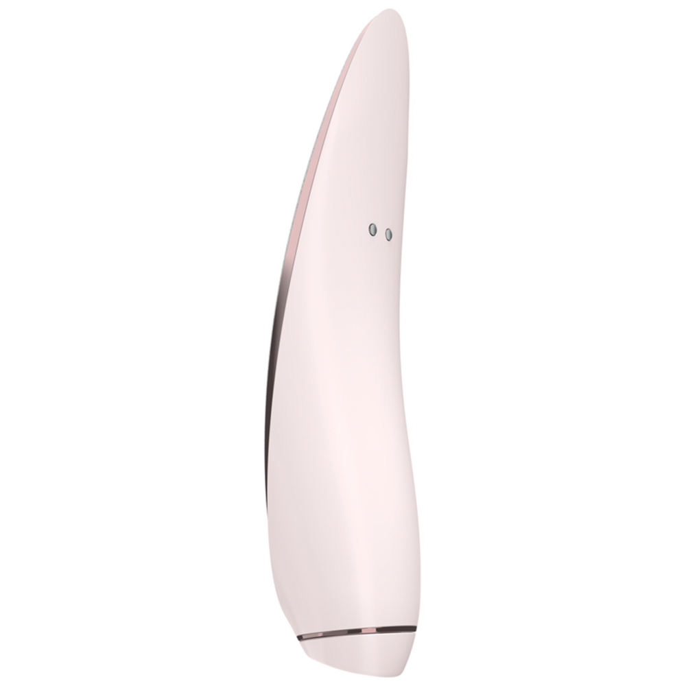 SATISFYER Luxury Air Pulse Stimulator + Vibrator -  Prêt-à-porter White and Rose Gold