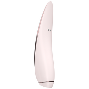 SATISFYER Luxury Air Pulse Stimulator + Vibrator -  Prêt-à-porter White and Rose Gold