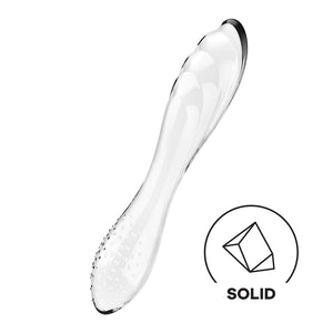 Consolador de cristal SATISFYER Dazzling Crystal 1 - Transparente