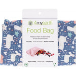 Bolsa de algodón reutilizable para alimentos 4MyEarth - Animales