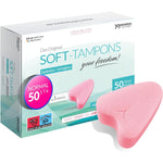Esponjas menstruales con tampón suave JOY DIVISION, normales (paquete de 50)