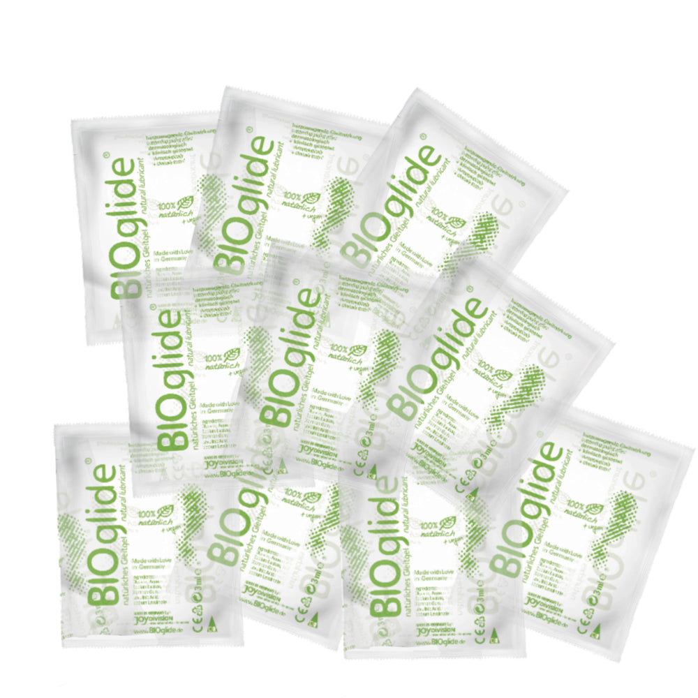 
            
                Load image into Gallery viewer, JOY DIVISION Bioglide Lubricant Sachets (10 Pack)
            
        