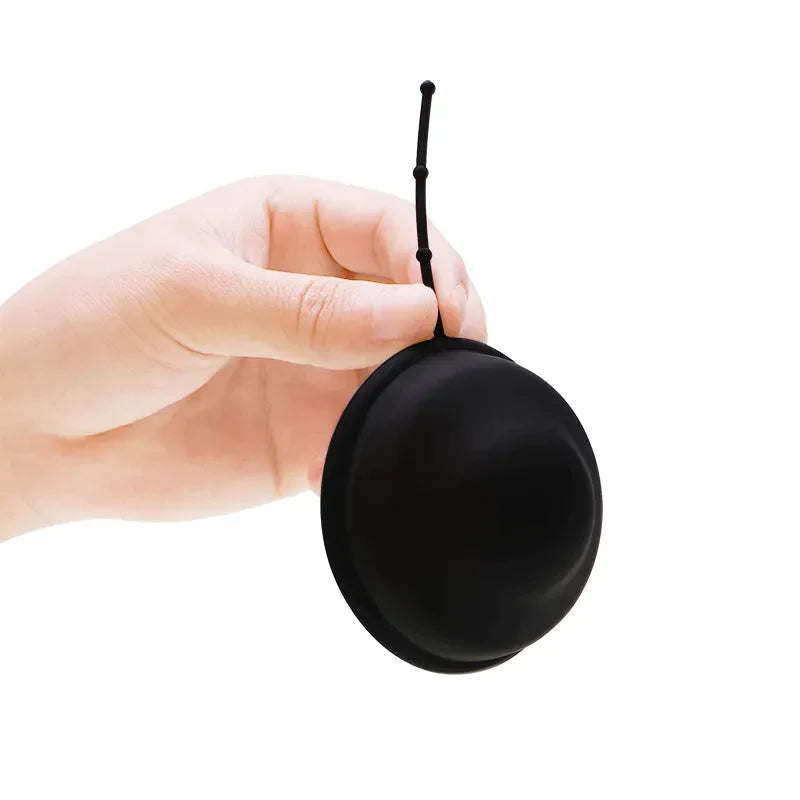 
            
                Load image into Gallery viewer, COSMO Reusable Menstrual Disc - Black
            
        