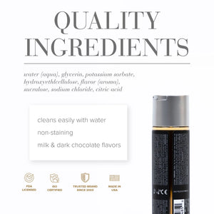 JO Gelato Water-Based Lubricant - Decadent Double Chocolate (30ml)