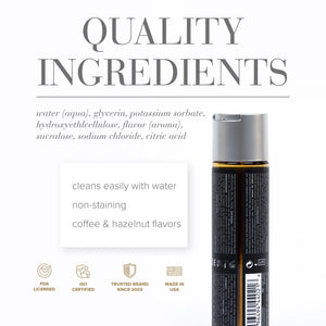 JO Gelato Water-Based Lubricant - Hazelnut Espresso (120ml)