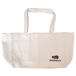 Wombat Reusable Canvas Shopping Bag