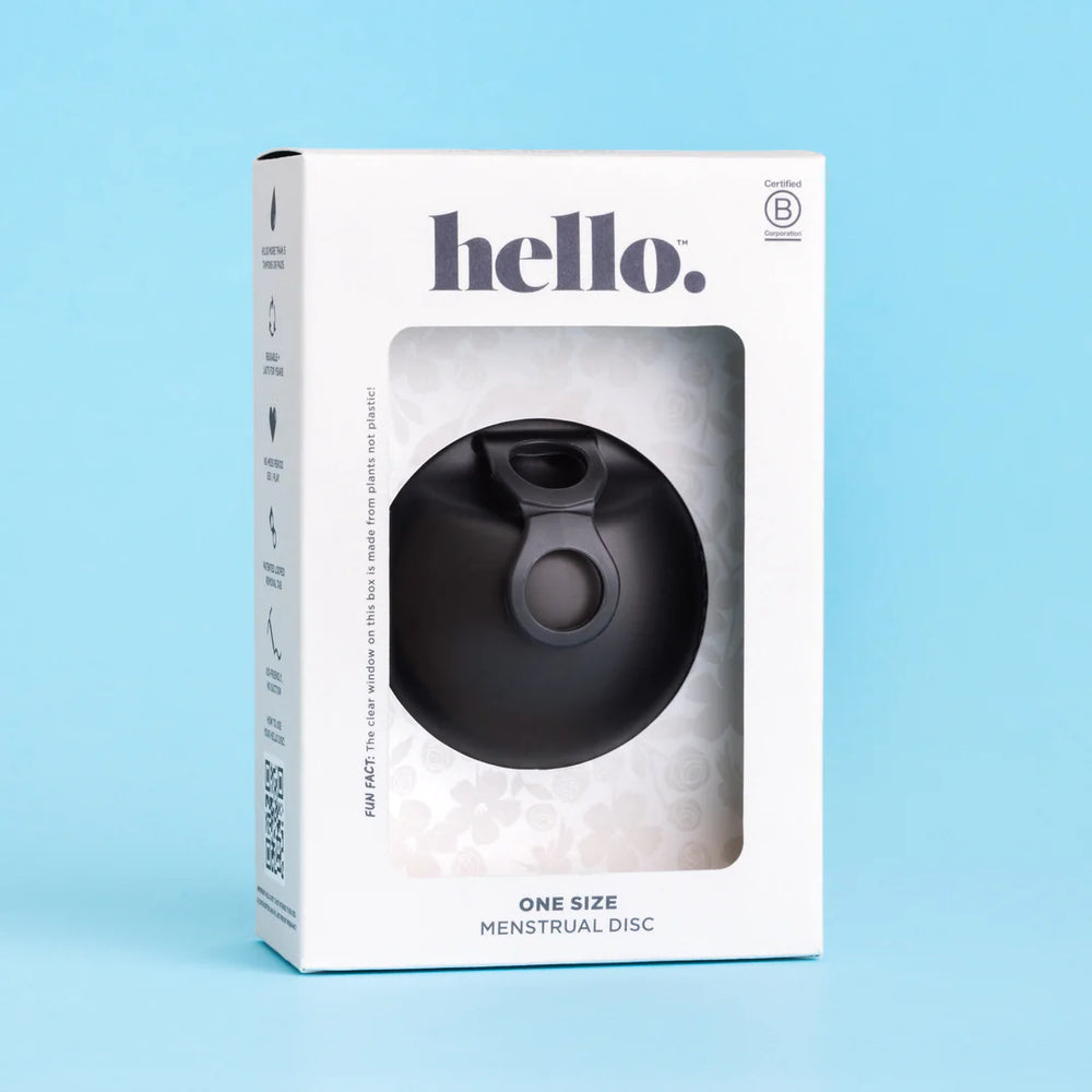 HELLO Menstrual Disc - Black