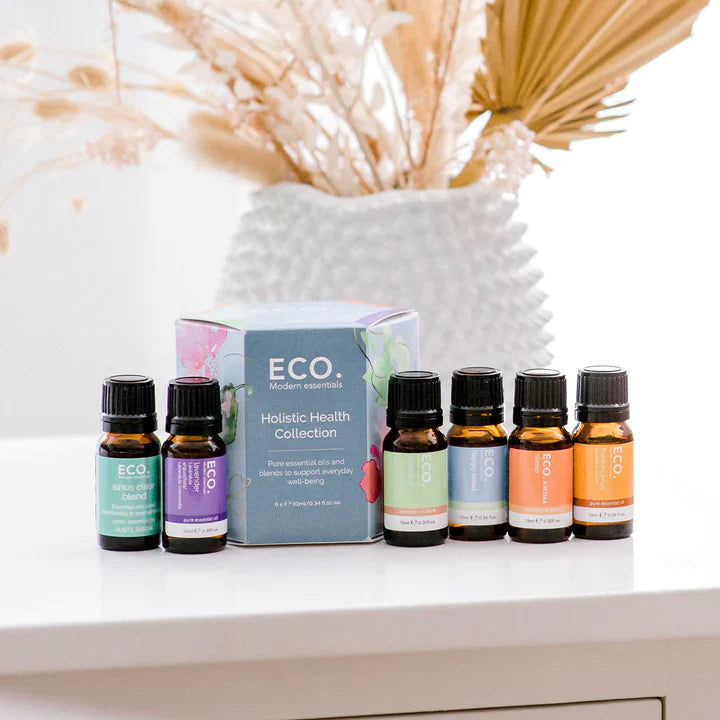 Eco Aroma Essential Oil Collection - Holistic Health (6 Pack)