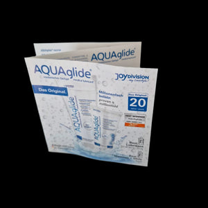 JOY DIVISION Aquaglide Water-Based Lubricant Sachets (5 Pack)
