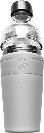KeepCup Helix Reusable Bottle & Thermal Cup - Large 660ml/22oz Twilight (White)