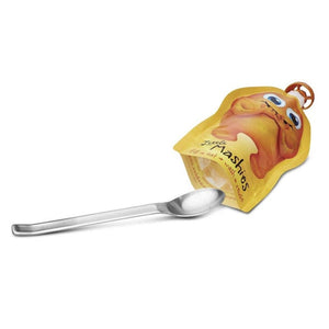 Little Mashies Reusable Squeeze Food Pouch - Orange (2 Pack)