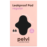 Pelvi Reusable Cloth Pad - Regular Black