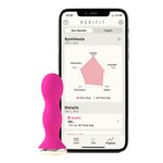 Ejercitador y rastreador de suelo pélvico Kegel PERIFIT (controlado por aplicación) - Rosa