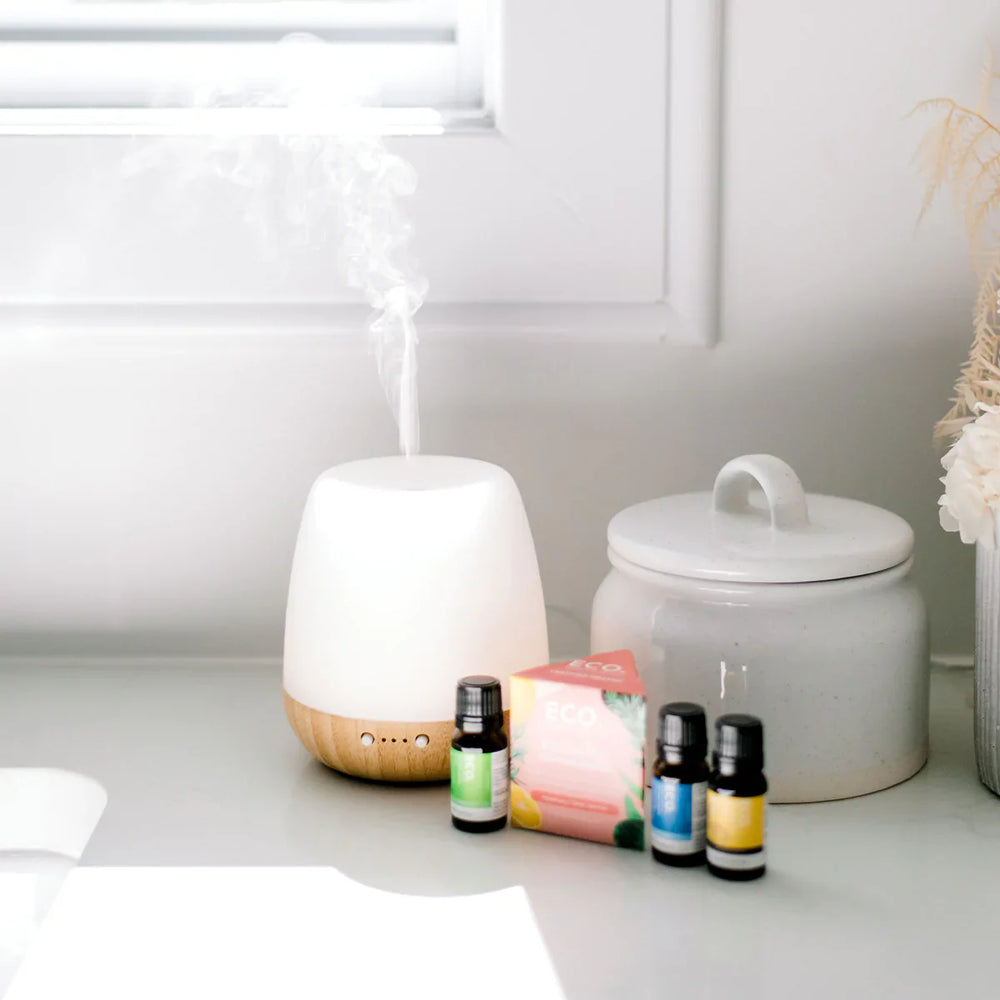 Trío de aceites esenciales Eco Aroma - Radiate (paquete de 3)