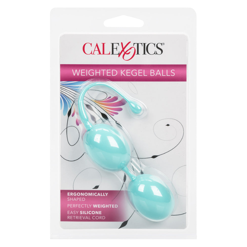 CALEXOTICS Weighted Kegel Balls - Teal