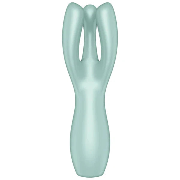 SATISFYER Threesome 3 Estimulador de clítoris y labios vaginales - Menta