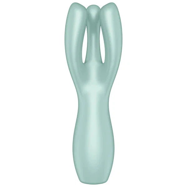 SATISFYER Threesome 3 Clitoral and Labia Stimulator - Mint