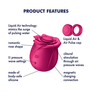 
            
                Load image into Gallery viewer, SATISFYER Pro 2 Classic Blossom Clitoral Rose Massager
            
        