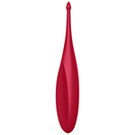 Masajeador de dedos giratorio SATISFYER Fun Spot - Rojo amapola