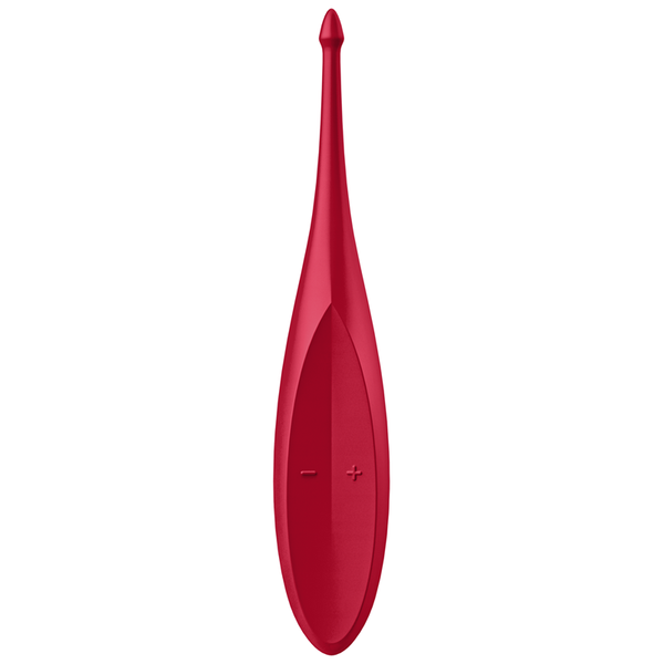 Masajeador de dedos giratorio SATISFYER Fun Spot - Rojo amapola