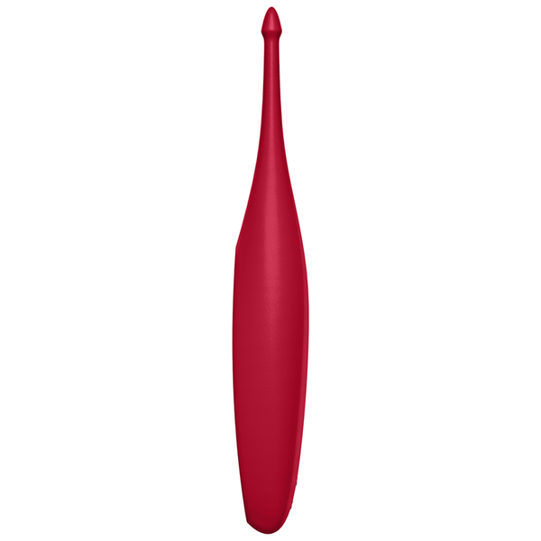 Masajeador de dedos giratorio SATISFYER Fun Spot - Rojo amapola