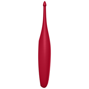 Masajeador de dedos giratorio SATISFYER Fun Spot - Rojo amapola