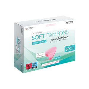 JOY DIVISION Soft Tampon Menstrual Sponges - Normal (50 Pack)