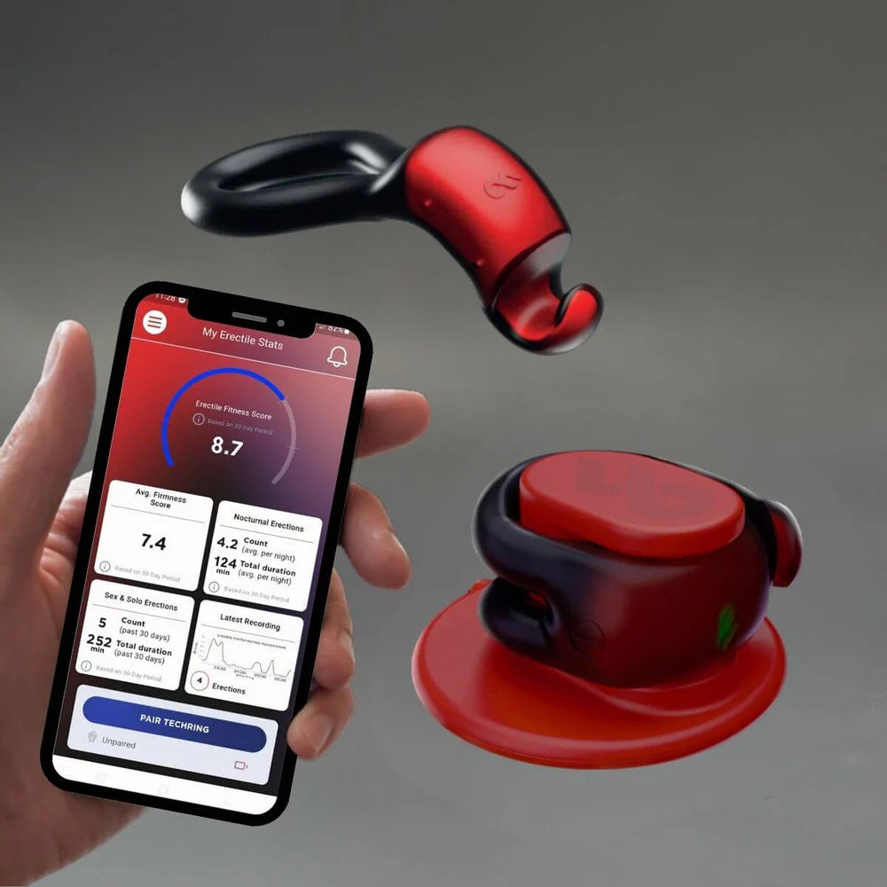FIRMTECH Tech Ring Wearable Vascular Health Monitor (App Enabled)