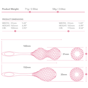 UNITE Silicone Kegel Set (2 Pack)