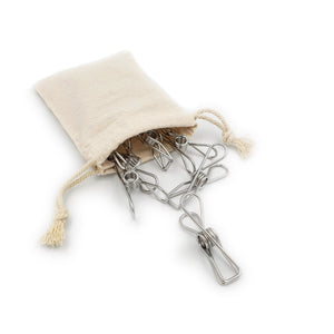 Clavijas Wombat 316 de acero inoxidable resistentes a la intemperie con bolsa de almacenamiento (juego de 20)
