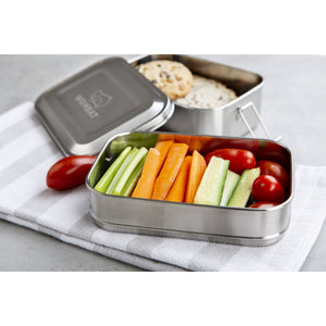 Wombat Stainless Steel Lunch Box - Double Stacker (1340ml)