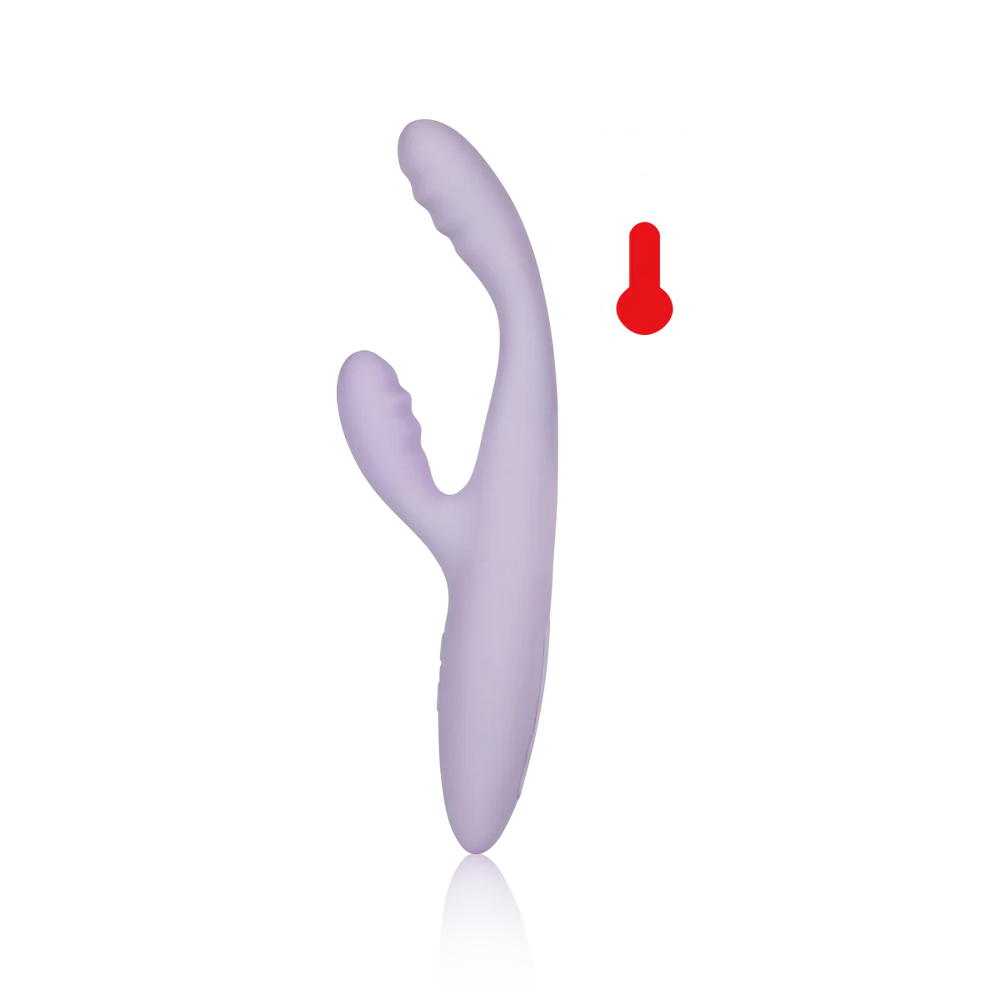 SVAKOM Cici Plus 2 Slim Rabbit Vibrator - Pastel Lilac (App-Contolled)