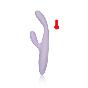 SVAKOM Cici Plus 2 Slim Rabbit Vibrator - Pastel Lilac (App-Contolled)