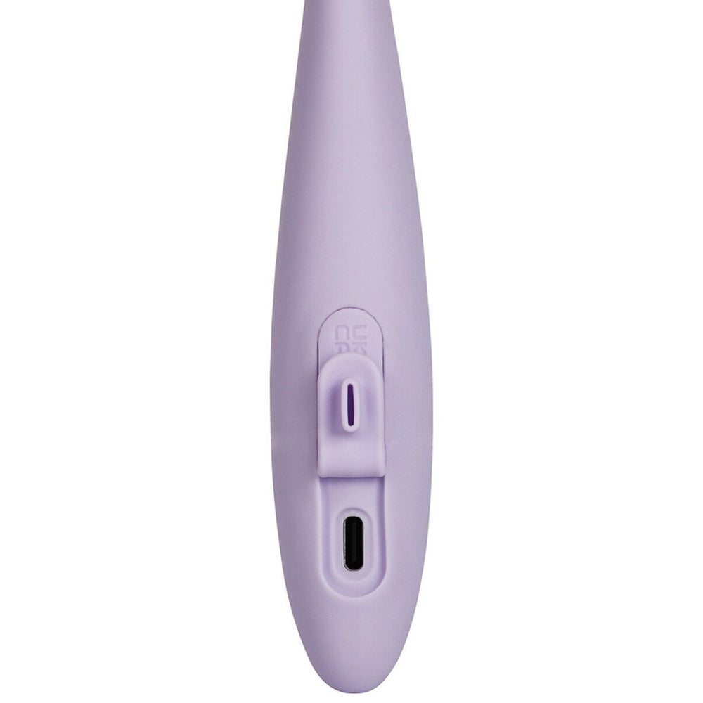 SVAKOM Cici Plus 2 Slim Rabbit Vibrator - Pastel Lilac (App-Contolled)