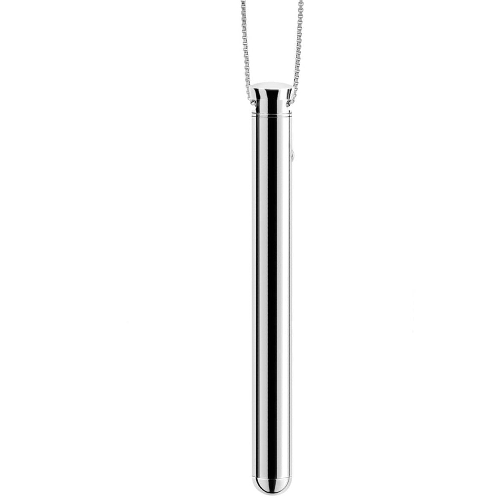 LE WAND Chrome Vibrating Necklace - Silver
