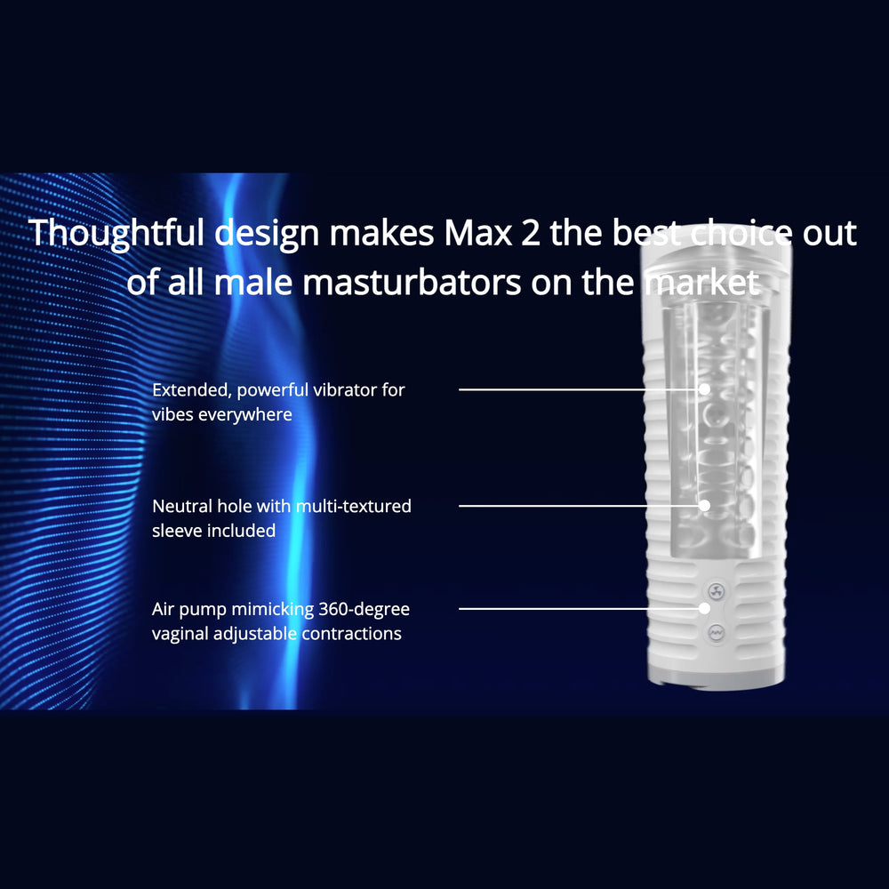 Masturbador masculino vibrador LOVENSE Max 2 (control remoto)