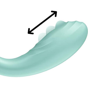 SATISFYER Rrrolling Pleasure G-Spot Vibrator with Moving Ball - Mint