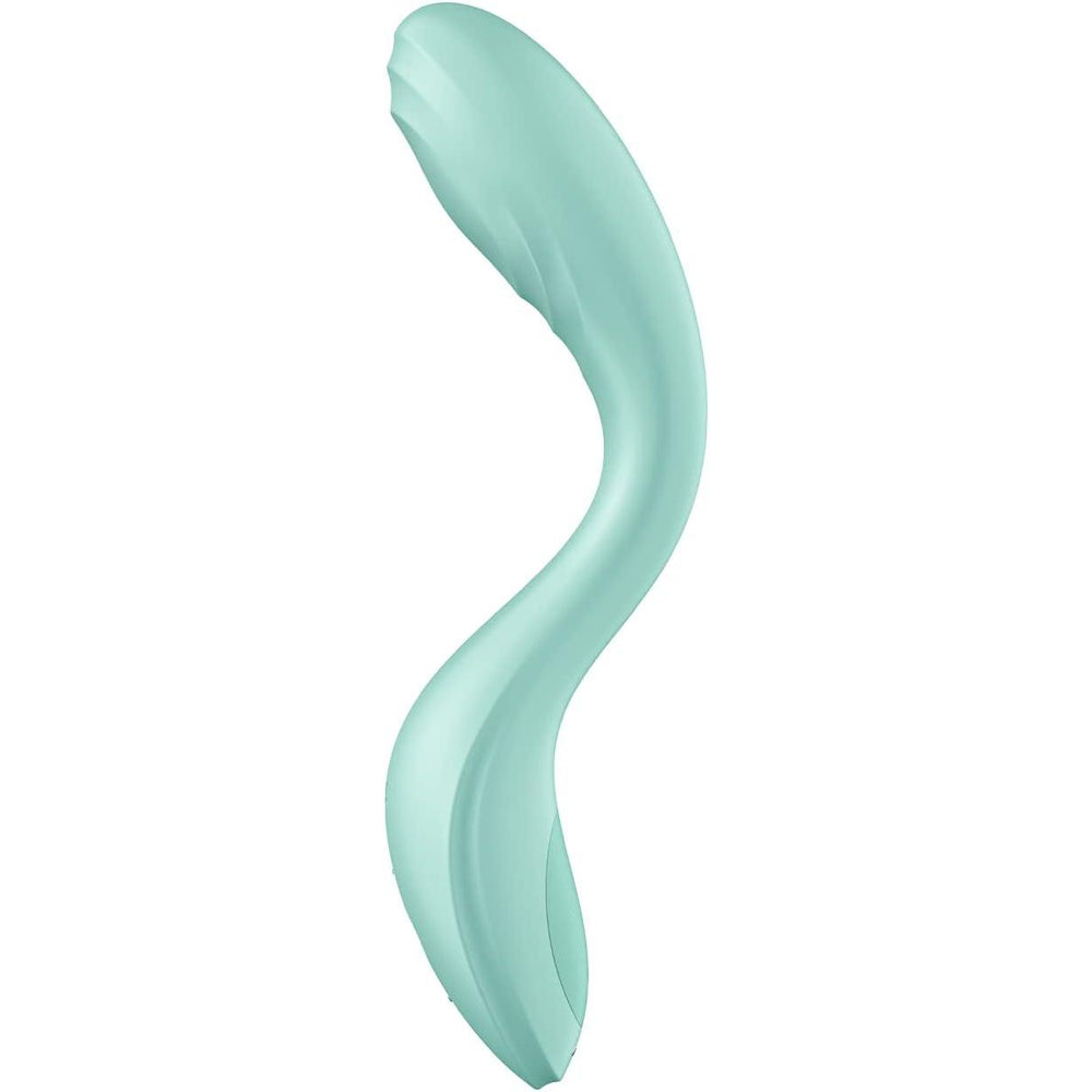 SATISFYER Rrrolling Pleasure G-Spot Vibrator with Moving Ball - Mint