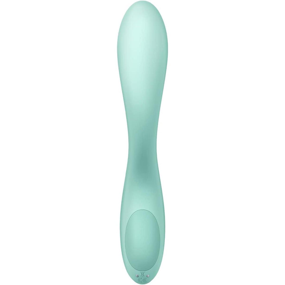 SATISFYER Rrrolling Pleasure G-Spot Vibrator with Moving Ball - Mint