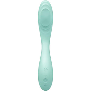 SATISFYER Rrrolling Pleasure G-Spot Vibrator with Moving Ball - Mint