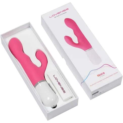 Vibrador conejo giratorio LOVENSE Nora (control remoto)