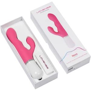 Vibrador conejo giratorio LOVENSE Nora (control remoto)