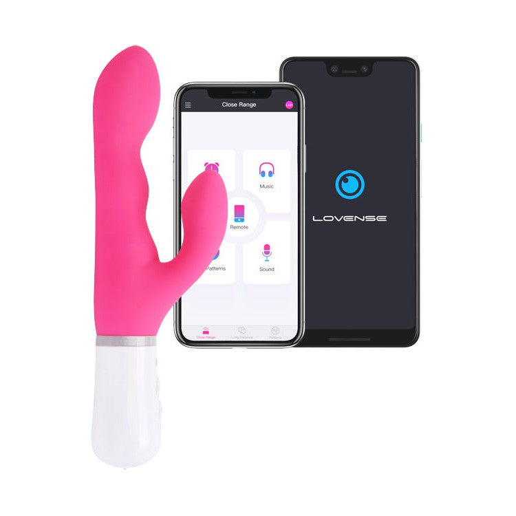 Vibrador conejo giratorio LOVENSE Nora (control remoto)