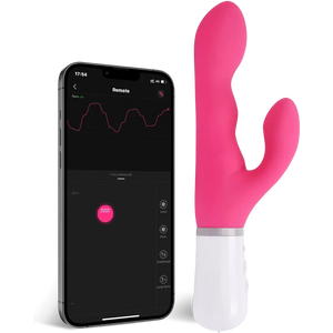 Vibrador conejo giratorio LOVENSE Nora (control remoto)