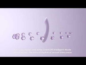 
            
                Load and play video in Gallery viewer, SVAKOM Amy 2 Intelligent Flexible G-Spot Vibrator - Pastel Lilac
            
        