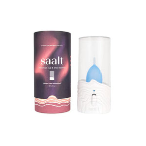 SAALT Steam Steriliser for Menstrual Cups & Discs - Arctic White