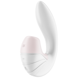 
            
                Load image into Gallery viewer, SATISFYER Supernova Inside-Out Air Pulse Stimulator + Vibrator - White
            
        